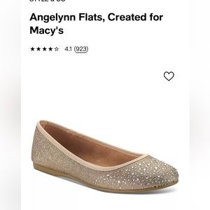 Style & Co sparkling flats size 9